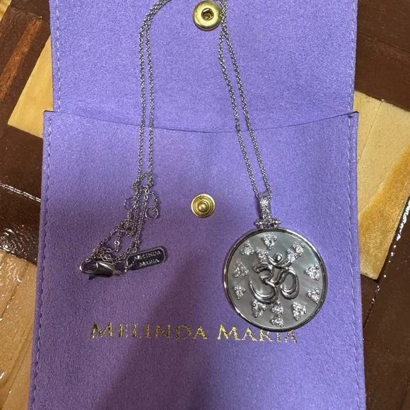 Melinda Maria Silver Pendant Necklace - Picture 1 of 4